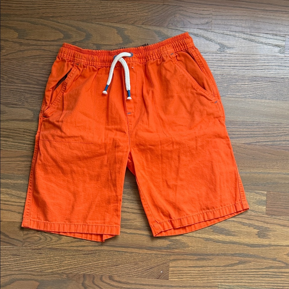 Mini Boden Bright Orange Shorts